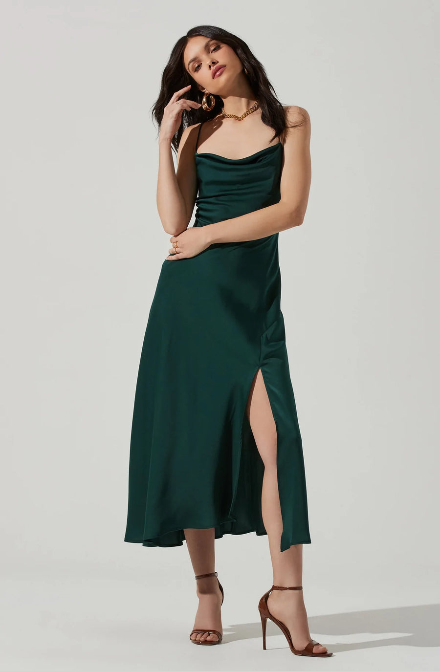 Gaia Midi Dress - Redstitch