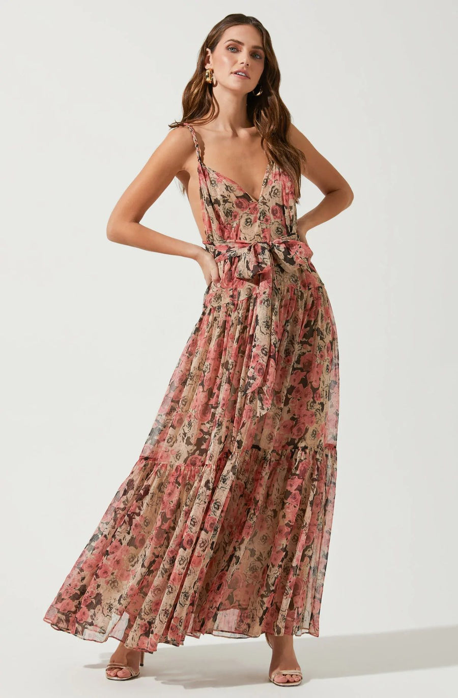 Eartha Floral Maxi Dress - Redstitch