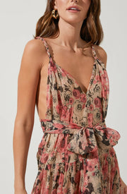 Eartha Floral Maxi Dress - Redstitch