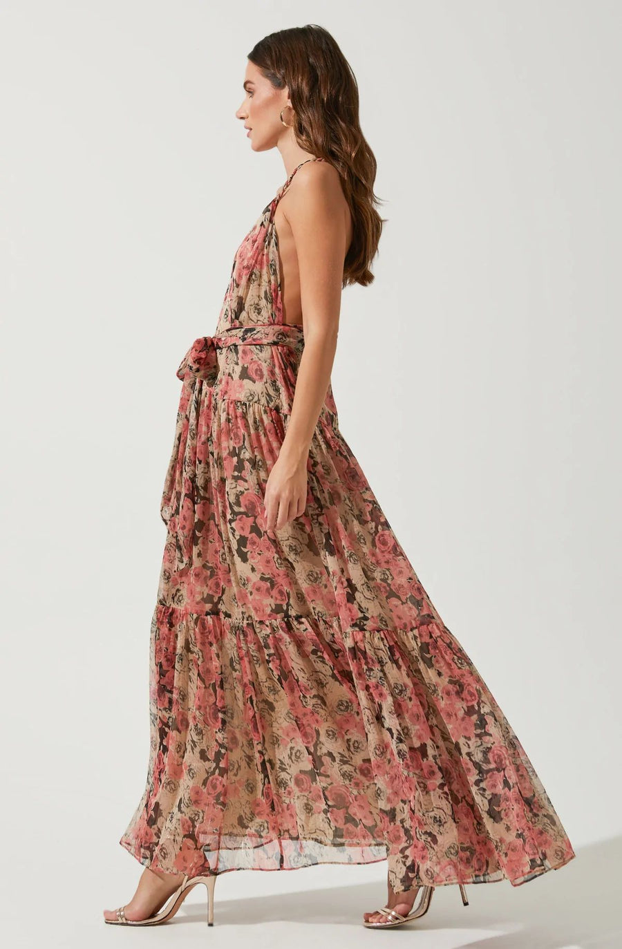 Eartha Floral Maxi Dress - Redstitch