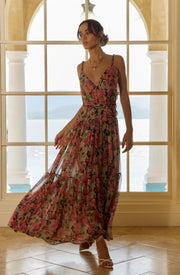 Eartha Floral Maxi Dress - Redstitch